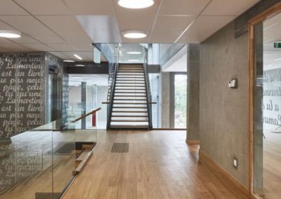 Bibliothèque universitaire à Annecy-le-Vieux (74)